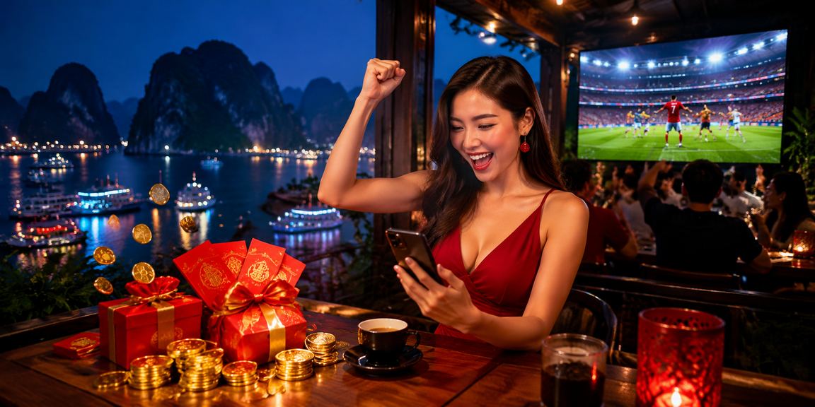 Người dùng Ninh Bình nhận thưởng đỏ khi chơi game trực tuyến bên tách cà phê
