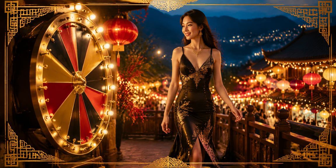 Cảnh chợ đêm Sapa lung linh, người dùng truy cập nền tảng giải trí trực tuyến qua điện thoại